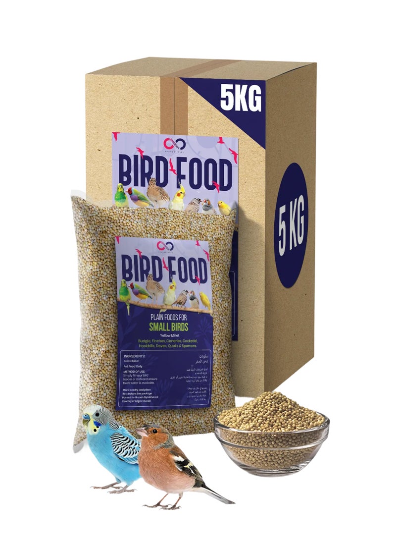BRANDSFINITY Plain Bird Food For Small Birds - Image 1
